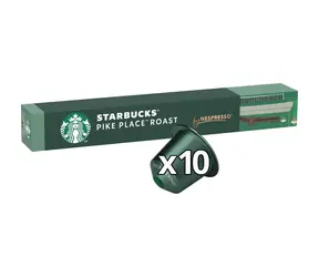 Starbucks Pike Place Roast Nespresso 10 Stück / Kapselkaffee 