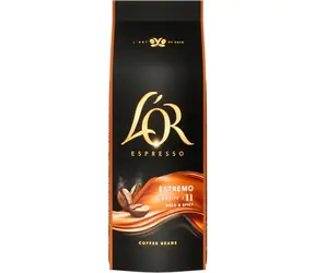 L'OR Espresso Estremo 500 g / Kaffeebohnen / Mischung aus Arabica und Robusta 