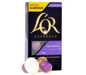 L'OR Espresso Lungo Profondo Nespresso 10 Stück / Kapselkaffee 