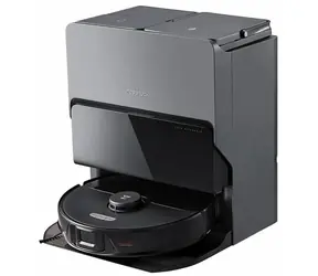 Roborock S8 MaxV Ultra schwarz / Roboterstaubsauger / 60 W / Staubsaugen und Wischen / 5200 mAh / LDS 