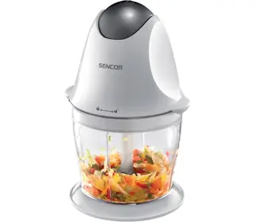 Sencor SHB 4310 weiß / Zerkleinerer / 300 W / Behälter 650 ml