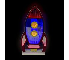 2Kids Toys LED NEON LIGHT Raketenlampe