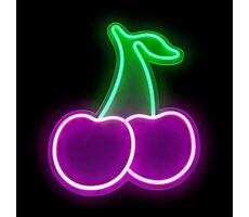2Kids Toys LED NEON LICHT Lampe Kirschen