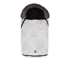 KikkaBoo Winterfußsack Trendy Memphis Weiß