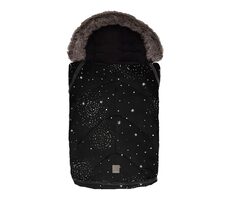 KikkaBoo Winterfußsack Trendy Galaxy Schwarz