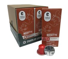 Charles Liégeois Noisette Nespresso 10 Stück / Kapselkaffee 