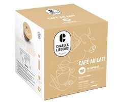 Charles Liégeois Dolce Gusto Café au lait 16 Stück / Kapselkaffee 