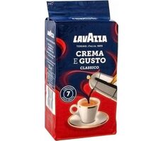 Lavazza Crema e Gusto 250 g / Gemahlener Kaffee / Arabica Robusta Mischung