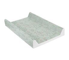 KikkaBoo Wickelauflage 50x70 cm Secret Garden Grün