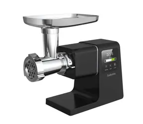 Salente MeatPlus schwarz / Fleischwolf / 2500 W / Touchscreen