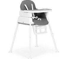 ECOTOYS 3-in-1 Esszimmerstuhl grau