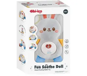CHIPOLINO Plüsch-Schlafsack Rabbit Grey / ab Geburt