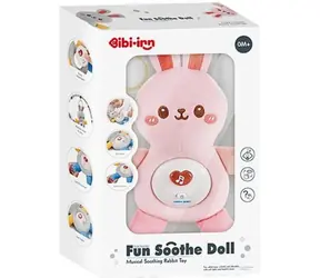 CHIPOLINO Plüsch-Schlafsack Rabbit Pink / ab Geburt