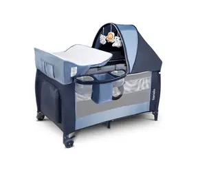 Lionelo Reisebett Sven PLUS Blue Navy