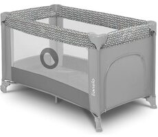 Lionelo Reisebett Stefi Grau Beton Multicolor