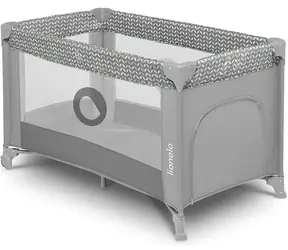 Lionelo Reisebett Stefi Grau Beton Multicolor