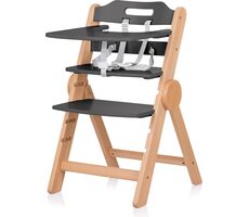 CHIPOLINO Holz-Esszimmerstuhl Cacao 2in1 Graphite