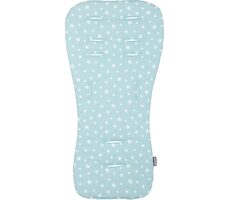 CHIPOLINO Weiche Kinderwagenauflage Mint Sterne