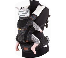 CHIPOLINO Babytrage Bobby Fly Multicolor Schwarz