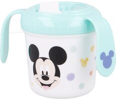 STOR Becher mit Henkeln und Ausguss 250ml Mickey Mouse