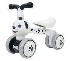 ECOTOYS Laufrad Hund weiß