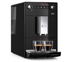 Melitta Purista F23/0-102 schwarz / Kaffeevollautomat / 1450 W / 15 bar / 1,2 l / 125 g Behälter 