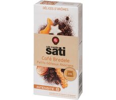 Les Cafés Sati Bredele Nespresso 10 Stück / Kapselkaffee 