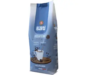 Les Cafés Sati Entkoffeiniert 500 g / Kaffeebohnen / 100% Arabica