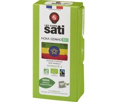 Les Cafés Sati Ethiopia Bio Nespresso 10 Stück / Kapselkaffee 