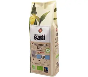 Les Cafés Sati Guatemala Bio Fairtrade 500 g / Kaffeebohnen / 100% Arabica 