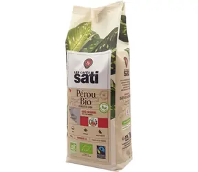 Les Cafés Sati Perou Inca Bio Fairtrade 500 g / Kaffeebohnen / 100% Arabica 