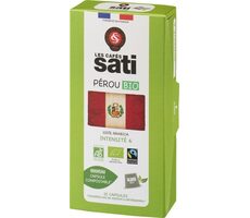 Les Cafés Sati Peru Bio Nespresso 10 Stück / Kapselkaffee 