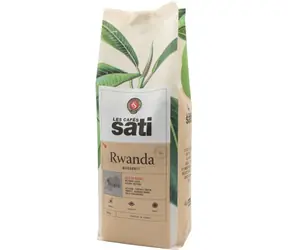 Les Cafés Sati Rwanda Imbirunga 500 g / Kaffeebohnen / 100 % Arabica 