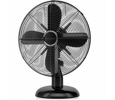 ProfiCare VL 3063 schwarz / Tischventilator / 35W / Durchmesser 30 cm / 3 Geschwindigkeiten / Oszillation