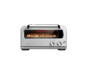 Sage The SMART Oven SPZ820BSS silber / Mini-Pizzaofen / 2100W / 8 l / bis 400°C / 3 Modi / Timer 