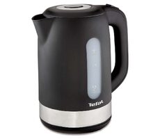TEFAL KO 3308 Edelstahl-Schwarz / Wasserkocher / 1,7L / 2400 W