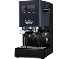Gaggia Classic E24 blau / Hebelkaffeemaschine / 1200W / 2,1 l / 15 bar / Schaumdüse