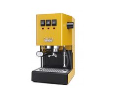 Gaggia Classic E24 gelb / Hebelkaffeemaschine / 1200W / 2,1 l / 15 bar / Aufschäumdüse