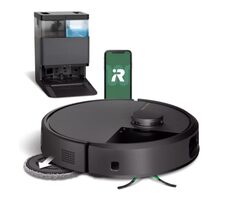 iRobot Roomba PLUS 505 Combo + AutoWash Dock schwarz / Roboterstaubsauger / WLAN / Saugen & Wischen / 5000 mAh