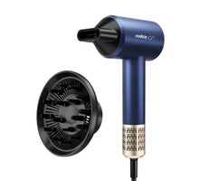 Niceboy ION AirSonic ELITE blau / Haartrockner / 3 Temperatureinstellungen / 2 Geschwindigkeiten 