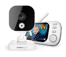 Niceboy ION Starlight SL4 / multifunktionales Babyphone / VOX / Reichweite bis zu 300m / LCD-Display / Nachtsicht