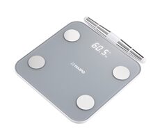 NAIPO NP-BS03 grau / smarte Personenwaage / bis 180 kg / 4X AAA