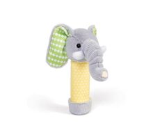 Bigjigs Toys Plüschrassel Elefant / ab 0 Jahren
