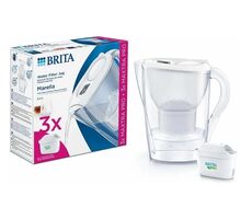 Brita Marella Cool white 2024 + 3x Maxtra PRO Pure / Wasserfilterkanne / 2,4l