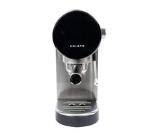 CHIATO Luna Style schwarz / Hebelkaffeemaschine / 20 bar