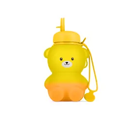 Kidnort Retter Silikonflasche Gelb