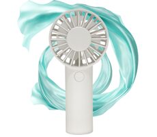 Airbi FAN MINI weiß / Handventilator / 1200mAh / 3 Geschwindigkeiten