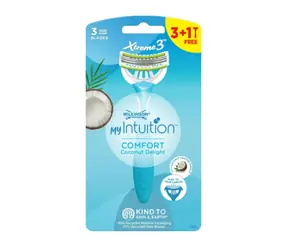 Wilkinson MY Intuition Comfort Coconut Delight Einwegrasierer für Frauen 3+1 Stück