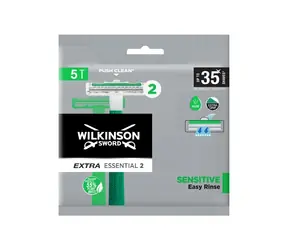 Wilkinson Extra Essential 2 Sensitive Einwegrasierer für Männer 5 Stück