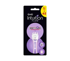 Wilkinson Intuition Flow Hybrid-Rasierer + 4 Ersatzköpfe